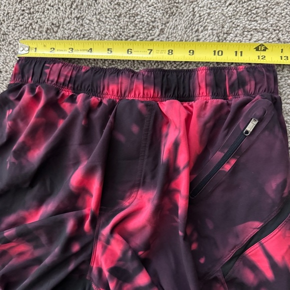 Lululemon Pace Breaker Short Size S Jungle Floor Boom Juice 7” Inseam - Picture 13 of 14